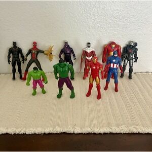 Marvel Comic Book Super Heroes Mixed Lot Of 11 6" Inch Action Figures